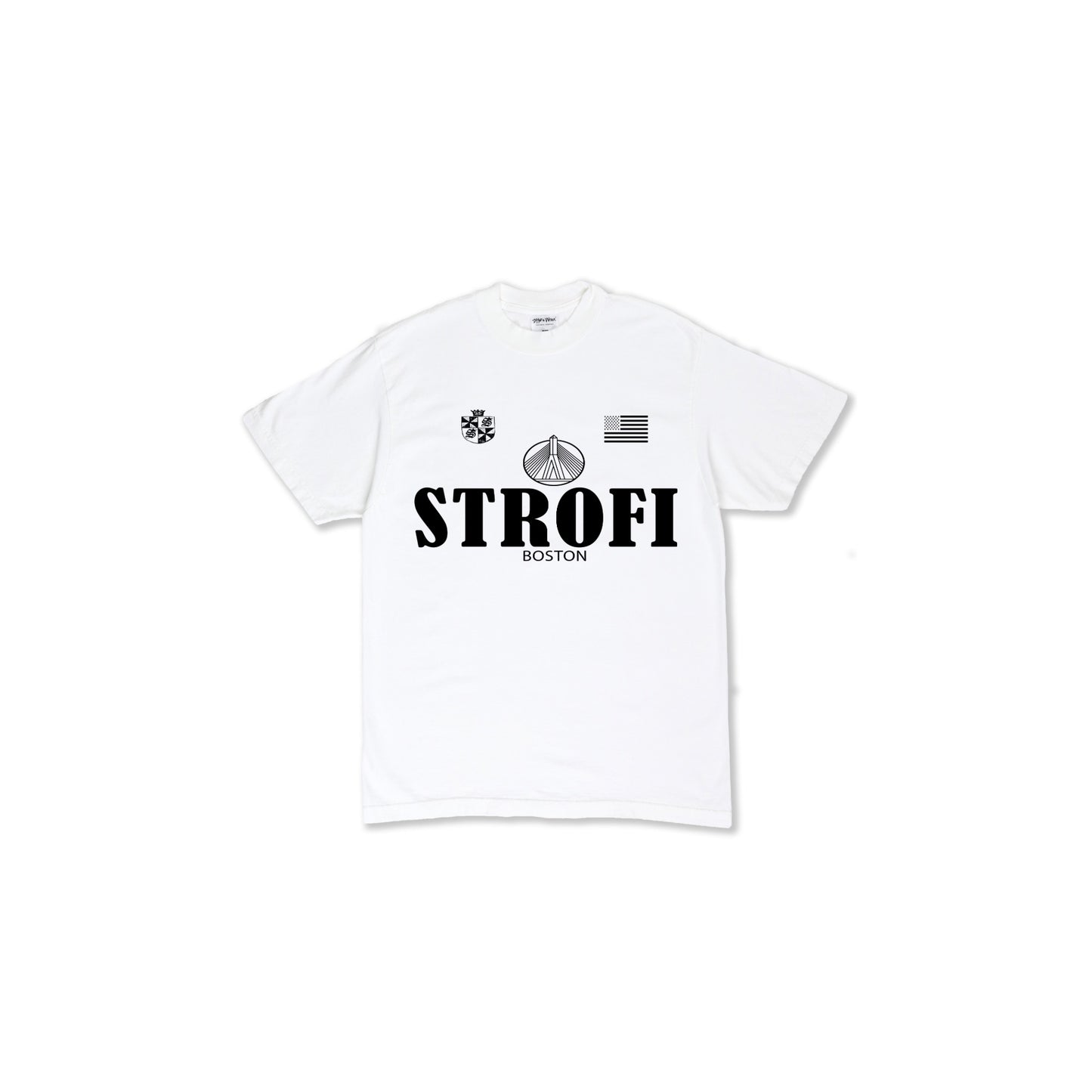 Strofi Boston Tee White